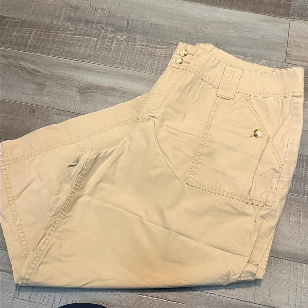 Ralph Lauren Beige Cotton Trousers